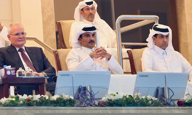 hh the amir attends qatar exxonmobil open 2025 final: a milestone for sports and diplomacy