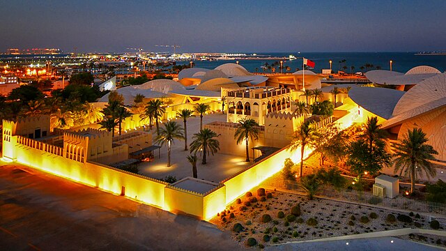 the connection between Bedouin culture and modern Qatari artistic expression