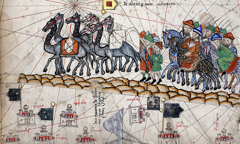the evolution of trade routes in the Middle East: from ancient caravans to modern commerce
