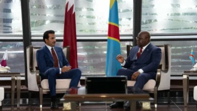 Qatari emir arrives in DR Congo after Rwanda visit