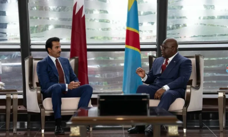 Qatari emir arrives in DR Congo after Rwanda visit